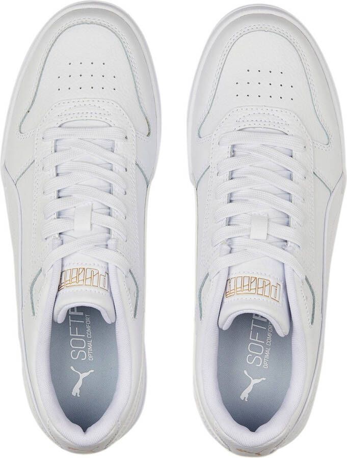 PUMA RBD Game Low Unisex Sneakers White- Team Gold