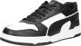 PUMA RBD Game Low Unisex Sneakers Black- White- Team Gold - Thumbnail 7