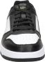 PUMA RBD Game Low Unisex Sneakers Black- White- Team Gold - Thumbnail 15