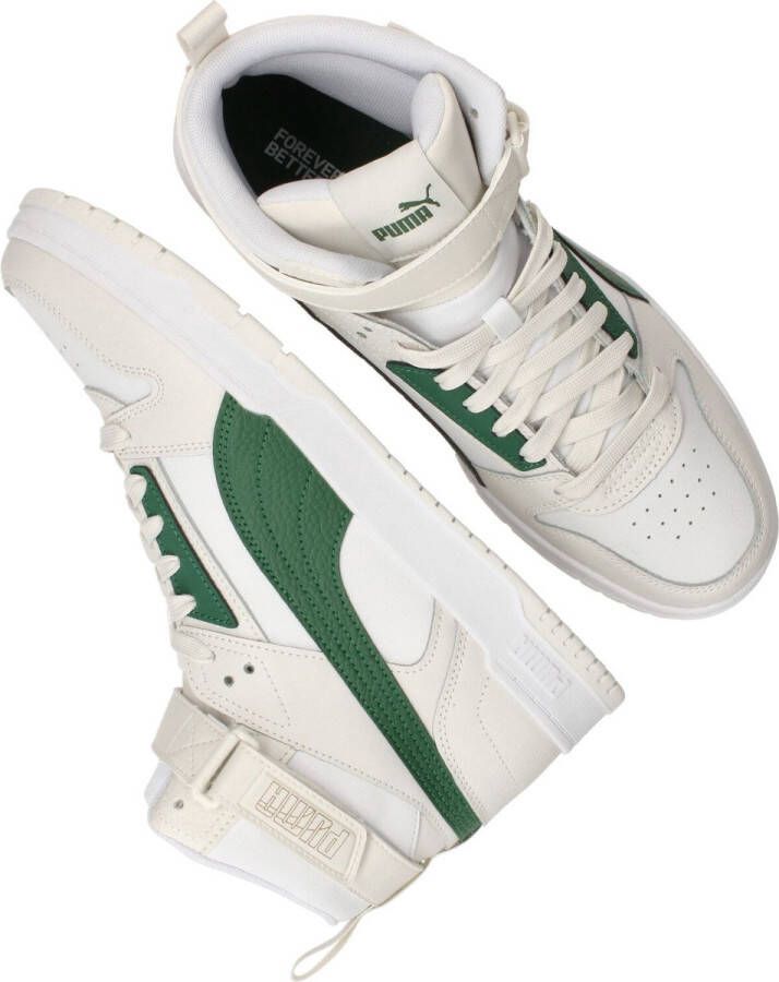 PUMA RBD Game Halfhoge Sneaker nen Wit groen beige - Foto 6