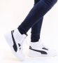 Puma Revolutionaire Basketbal-geïnspireerde Sneakers White - Thumbnail 10