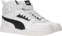 Puma Revolutionaire Basketbal-geïnspireerde Sneakers White - Thumbnail 14