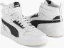 Puma Revolutionaire Basketbal-geïnspireerde Sneakers White - Thumbnail 7