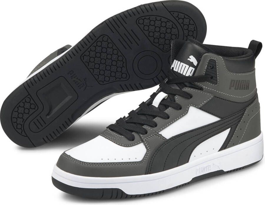 PUMA Rebound JOY Unisex Sneakers DarkShadow Black White