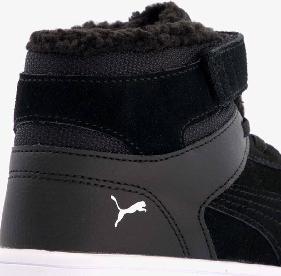 PUMA Rebound Layup Fur SD V PS jongens sneakers Zwart Uitneembare zool