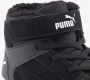 PUMA Rebound Layup Fur SD V PS jongens sneakers Zwart Uitneembare zool - Thumbnail 10