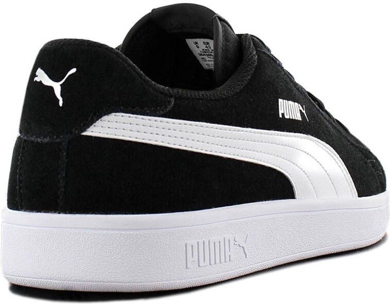 PUMA Smash v2 Sneakers Unisex Black- White- Silver