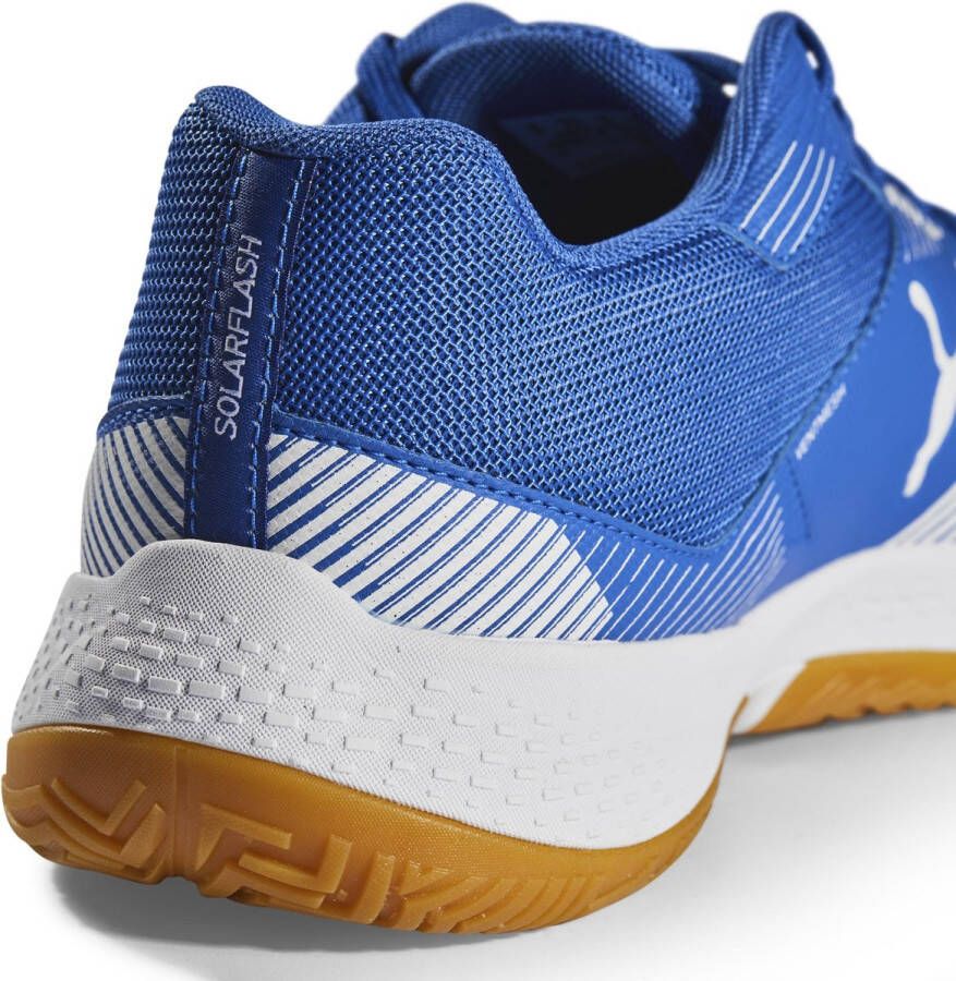 PUMA Solarflash II Unisex Sportschoenen Blauw Wit