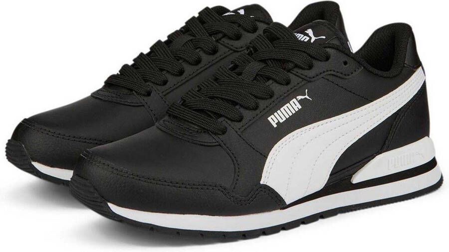 PUMA ST Runner V3 L Junior Schoenen Black White Kinderen