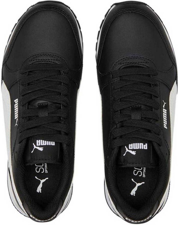 PUMA ST Runner V3 L Junior Schoenen Black White Kinderen