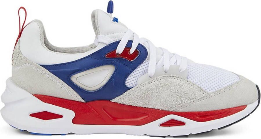 PUMA TRC Blaze Sneakers White High Risk Red Heren