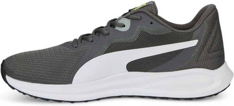 PUMA Twitch Runner Sneakers Castlerock Lime Squeeze Heren