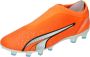 PUMA Ultra Match Veterloze Gras Kunstgras Voetbalschoenen (MG) Kids Oranje Wit Blauw - Thumbnail 8