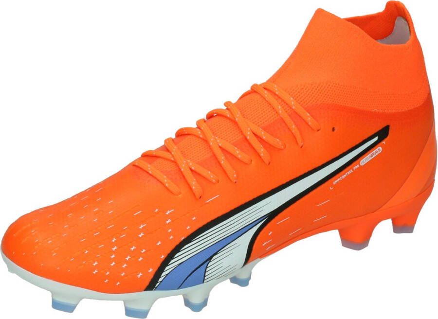 PUMA Ultra Pro Gras Kunstgras Voetbalschoenen (MG) Oranje Wit Blauw