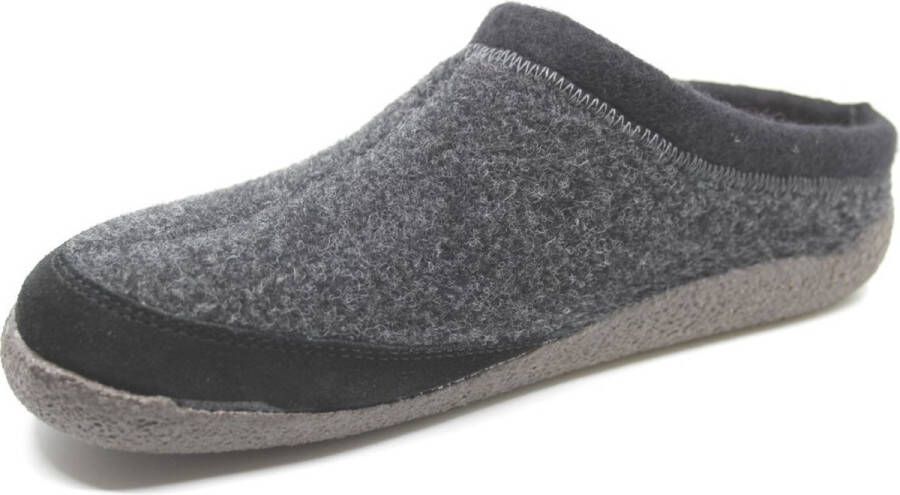 Q Fit Bern 1 Vilten muil zwart Pantoffel Kleur Zwart)