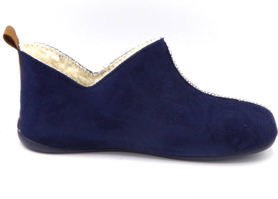 Q-Fit Madrid dames pantoffel Blauw