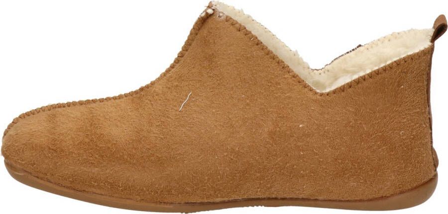 Q-Fit Madrid dames pantoffel Cognac