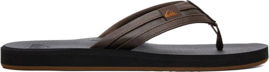 Quiksilver Carver Squish Heren Teenslipper Aqyl100886-xckc Kleur Bruin