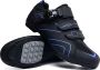 RAMBUX Fietsschoenen MTB Schoenen & Zwart Blauw Platte Zool Wielrenschoenen Klikschoenen Mountainbike Racefiets - Thumbnail 3