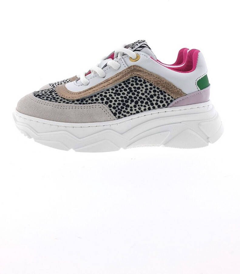 Red Rag 13288 chunky leren sneakers beige multi Meisjes Leer Meerkleurig 30 - Foto 11