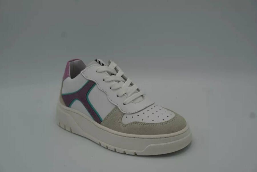 Red-Rag 13314 Witte sneaker purple fantasy Kleur Wit)