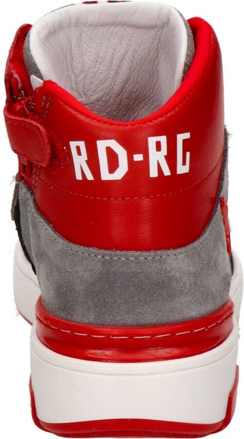 Red-rag Red Rag 13611 423 Red Suede Sneakers hoge sneakers