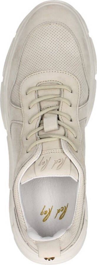 Red-Rag 71370 Lage sneakers Leren Sneaker Dames Beige