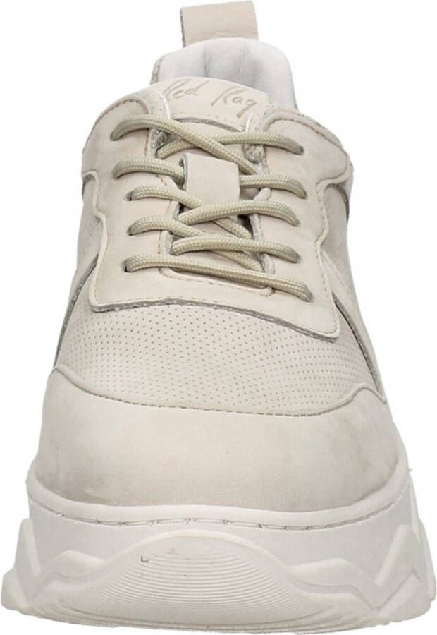 Red-Rag 71370 Lage sneakers Leren Sneaker Dames Beige