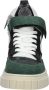 Red-Rag Red Rag 71538 Hoge sneakers Leren Sneaker Dames Groen - Thumbnail 13