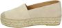 Red Rag Beige Suède Espadrilles met Plateauzool Beige Dames - Thumbnail 10