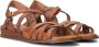 RED-RAG Sandalen Dames 79542 Tiny Wedge Maat: 35 Materiaal: Leer Kleur: Cognac - Thumbnail 10