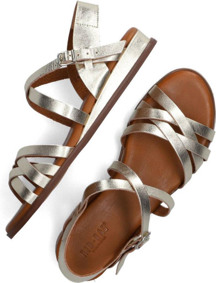 Red-Rag 79542 Tiny Wedge Sandalen Dames Goud