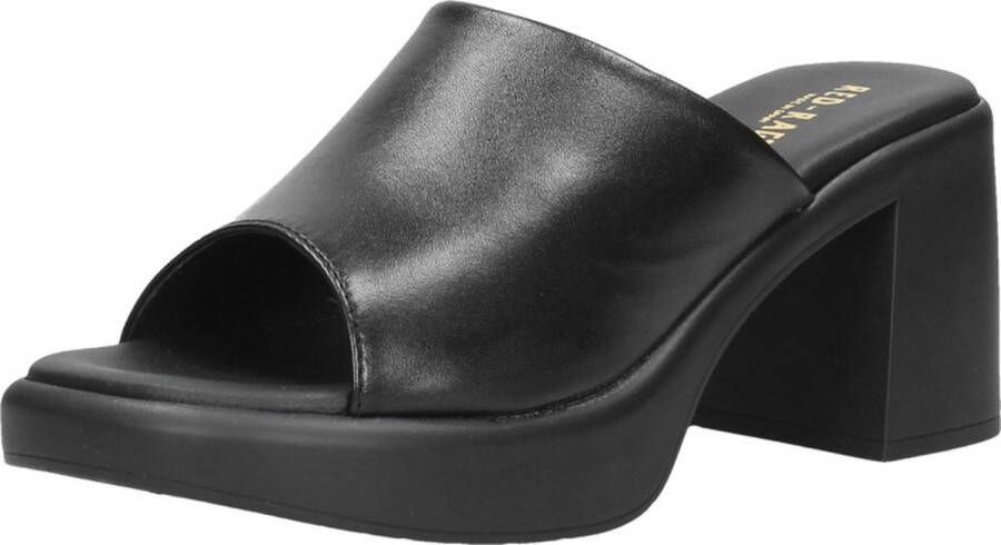 Red-Rag Dames Slippers 79604-922 Black Zwart