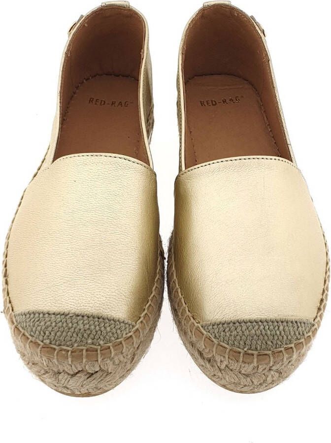 Red-Rag Gouden Loafers