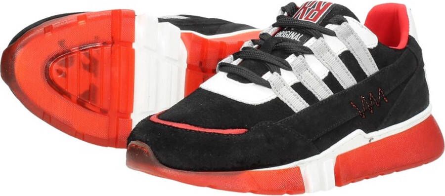 Red-rag Red Rag 13593 923 Black Suede Lage sneakers - Foto 14