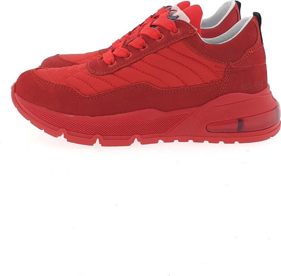 Red-Rag Sneakers rood Suede