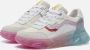 Red-rag 13290 199 White Combi Fantasy Lage sneakers - Thumbnail 3