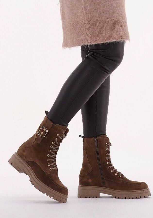 Red Rag Veterschoenen Hoog Veterschoenen Hoog taupe