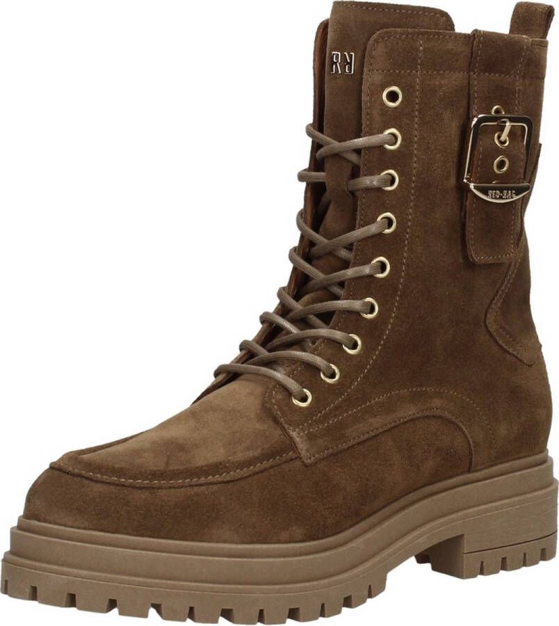 Red Rag Veterschoenen Hoog Veterschoenen Hoog taupe