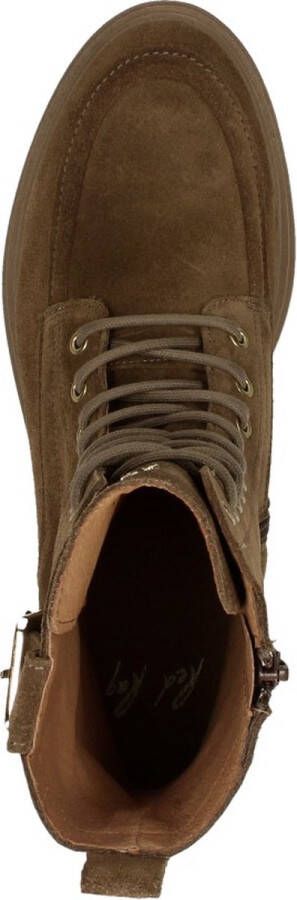 Red Rag Veterschoenen Hoog Veterschoenen Hoog taupe