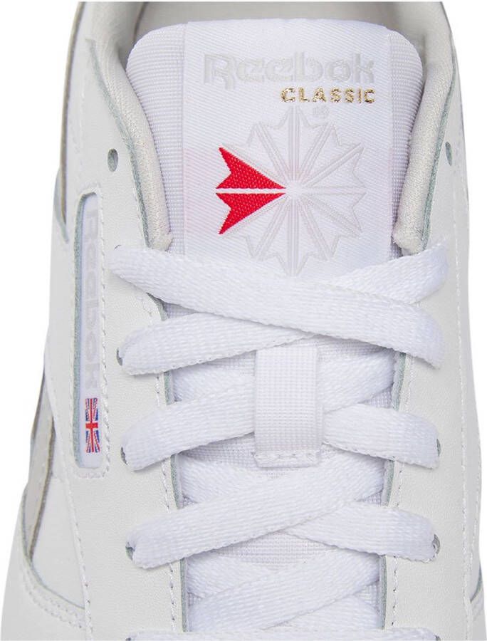 REEBOK CLASSICS Leather Junior Trainers Ftwr White Ftwr White Pure Grey 2 Kinderen