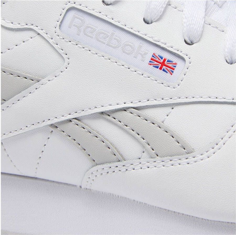 REEBOK CLASSICS Leather Junior Trainers Ftwr White Ftwr White Pure Grey 2 Kinderen