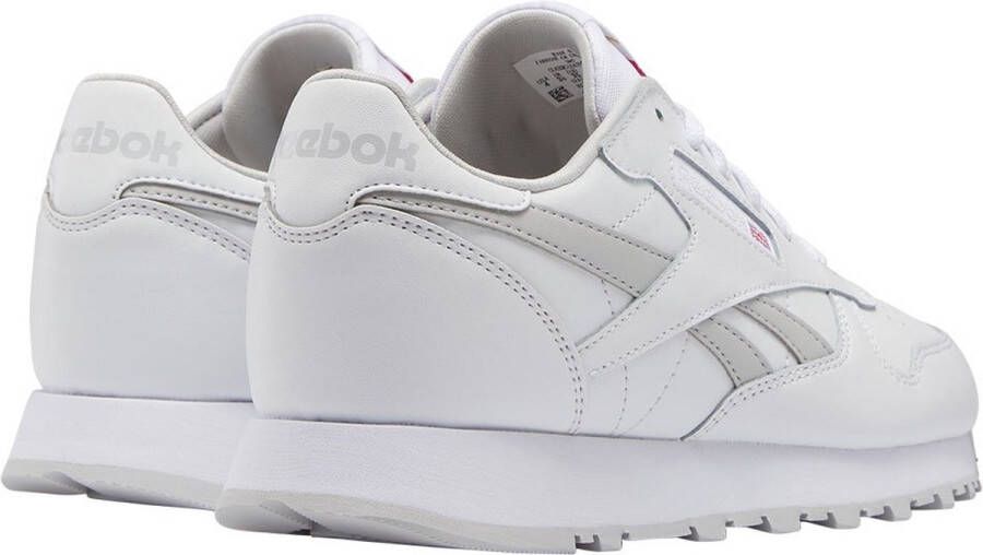 REEBOK CLASSICS Leather Junior Trainers Ftwr White Ftwr White Pure Grey 2 Kinderen