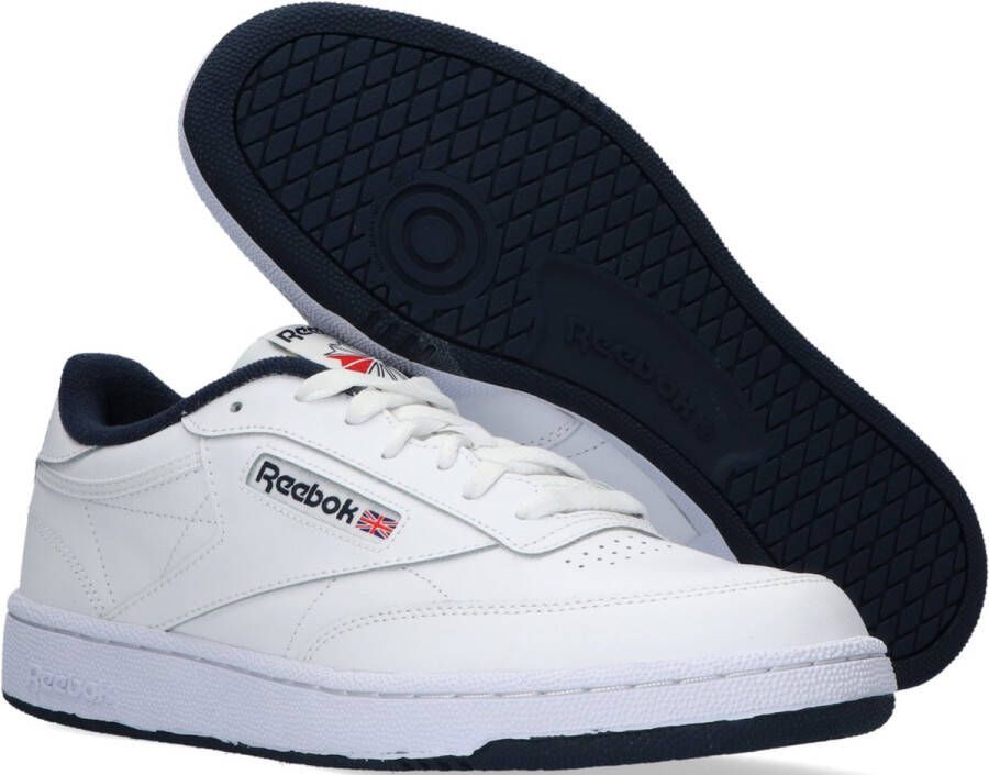 Reebok CLUB INT- Wit -Navy Heren Sneakers Wit -Navy