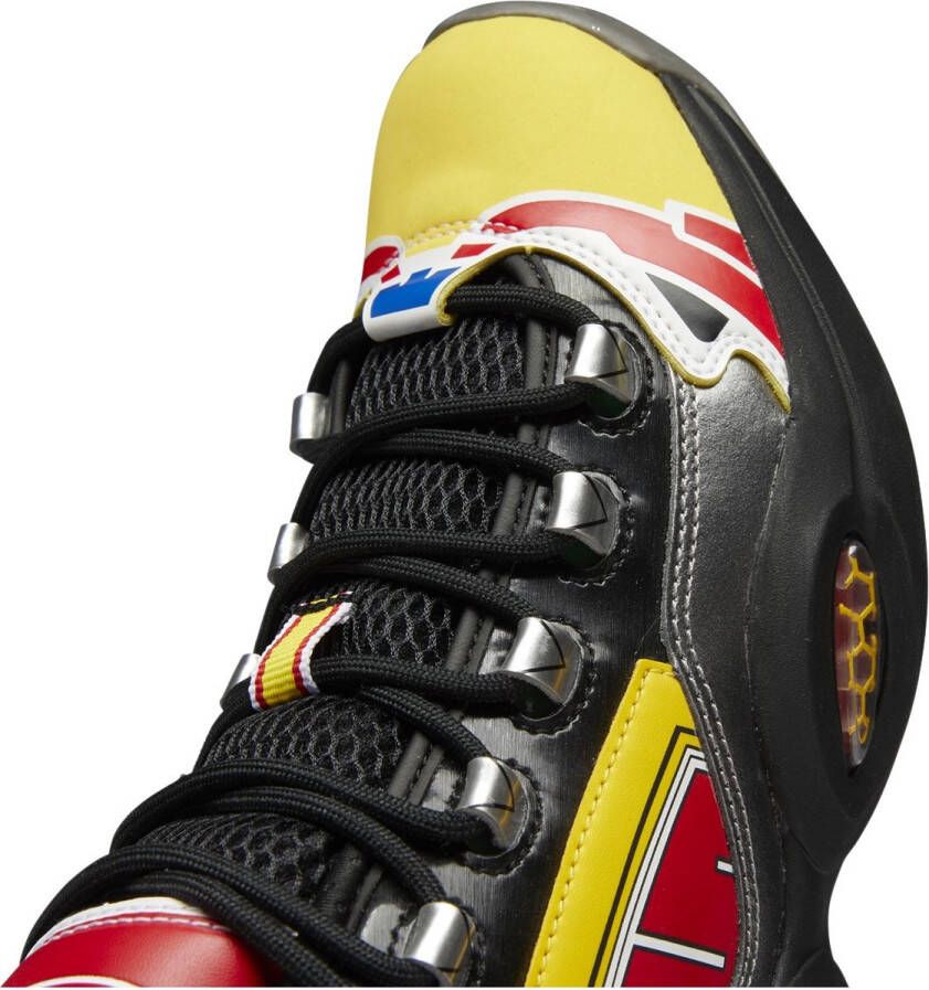 Reebok Question Mid x Power Rangers Schoenen Grey Synthetisch Foot Locker - Foto 5