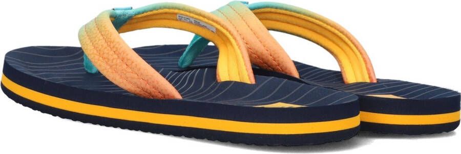 Reef Kids Ahi Sun and Ocean teenslippers blauw oranje