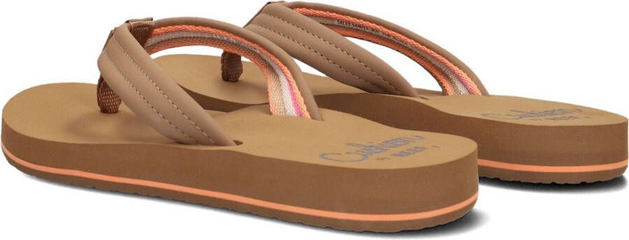 Reef Cushion Breezetan Smoothie Dames Slippers Cognac