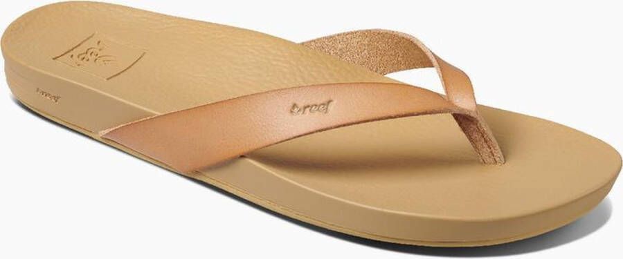 Reef CUSHION COURT NATURAL Volwassenen Dames slippers Kleur: Cognac - Foto 10