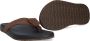 Reef Cushion Phantom Leather Heren Slippers Black Brown - Thumbnail 2