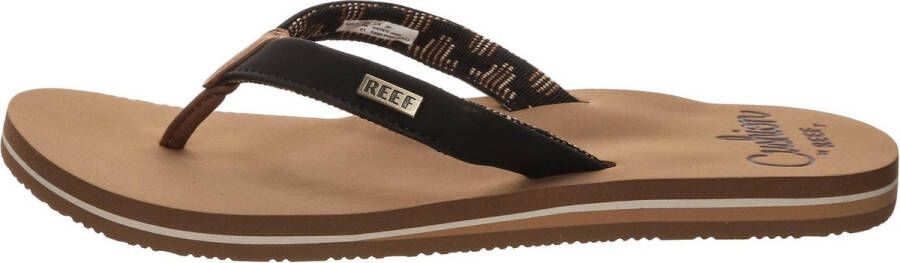 Reef Slippers Cushion Sands RF0A3YOWBTA Zwart Bruin - Foto 14